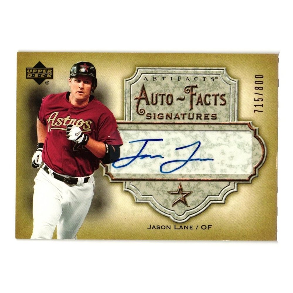 2006 Upper Deck Artifacts #AF-JL Jason Lane Houston Astros